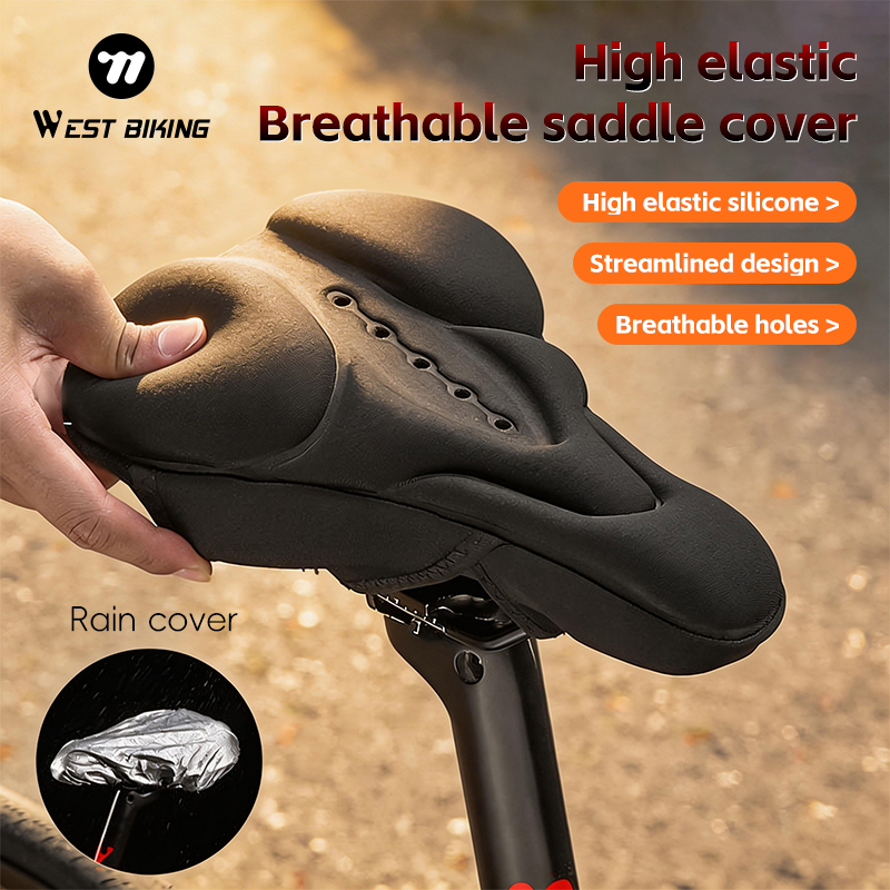 Commuting By Bike - WEST BIKING Bike Saddle Cover Shockproof