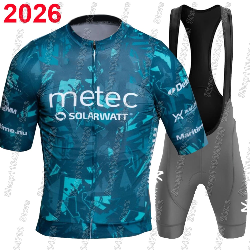 Cycling Commuter Clothing - Metec-SOLARWATT 2026 Team Cycling Jersey Set