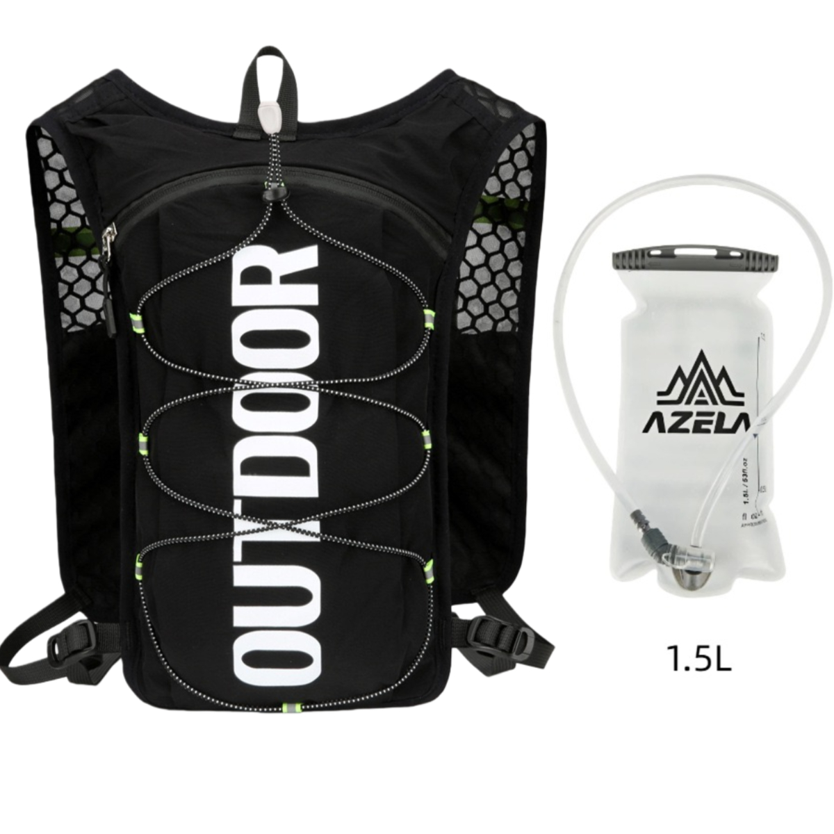 Cycling Commuter Backpack - 1PCS Running Hydration Vest Backpack,Lightweight Water