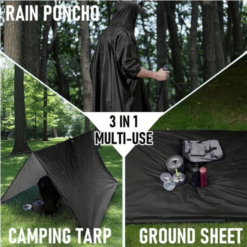 Cycling Commuter Backpack - Thickened Backpack Outdoor Hiking Raincoat Fishing