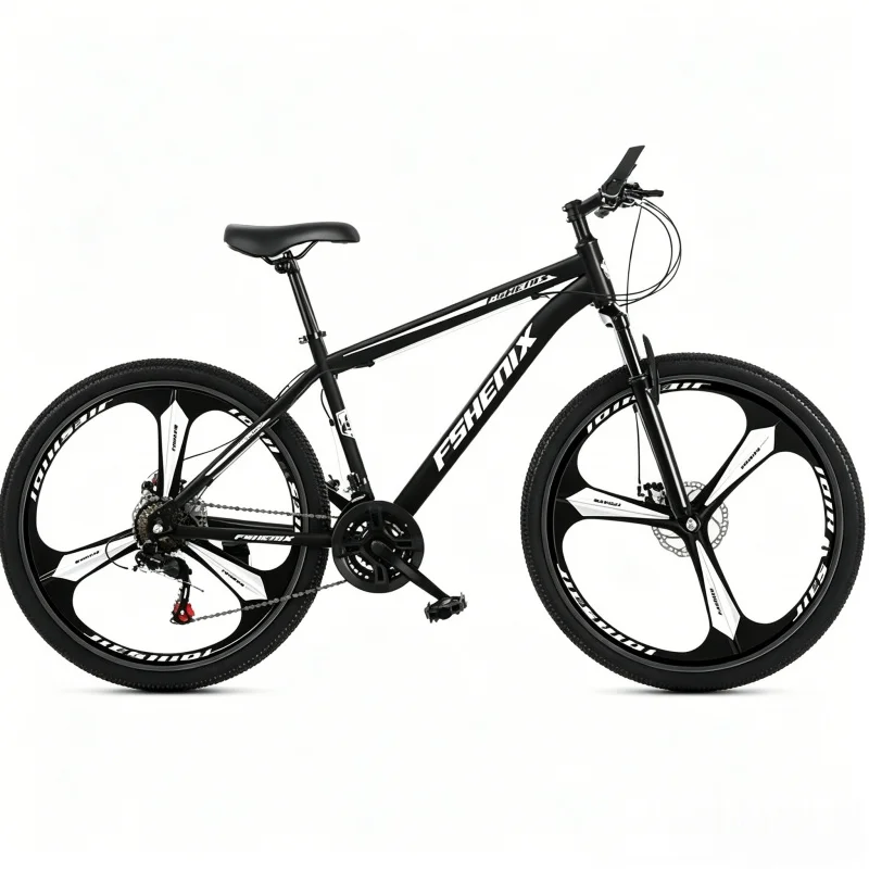 Cycling Commute Speed - Samurai Black 21-Speed Mountain Bike 24/26