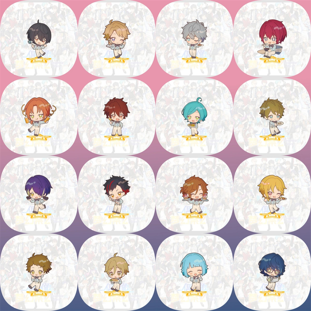 Chain Lock Combination - 10CM game Ensemble Stars Acrylic Stand
