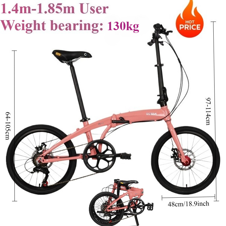 Cycling Commute Speed - Ultra Light Small Portable Adult Alloy