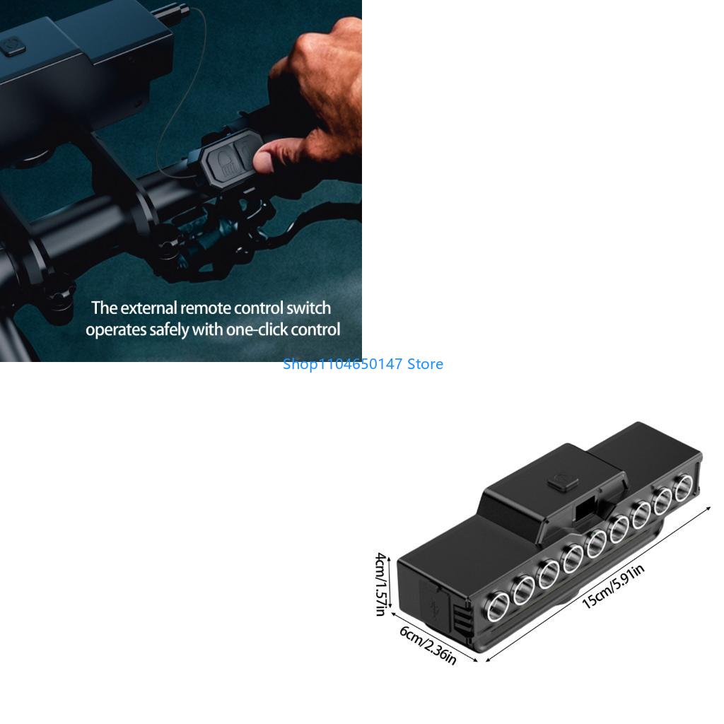 Cycling Commute Essentials - Commuters Bike Light Auto Beams Switching