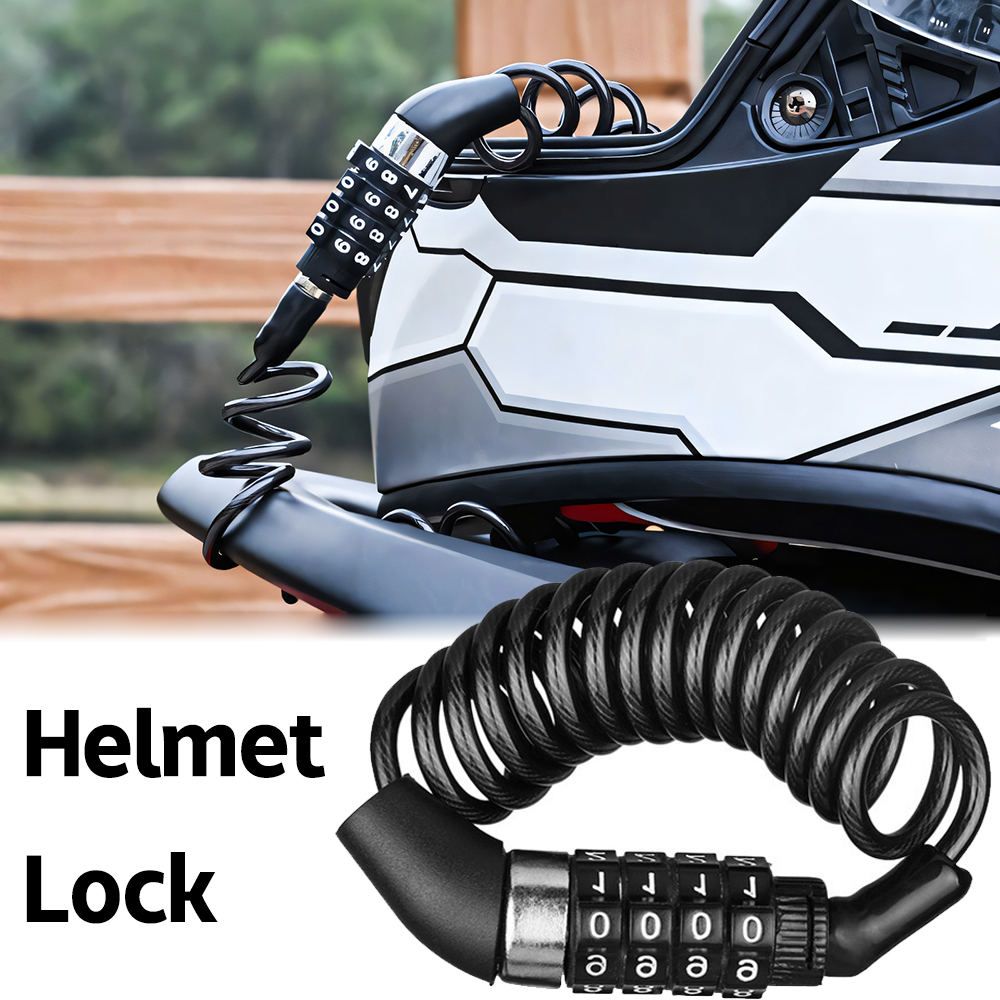 Chain Lock Combination - For Motorcycle Bicycle Anti-Theft Chain 4-Digit