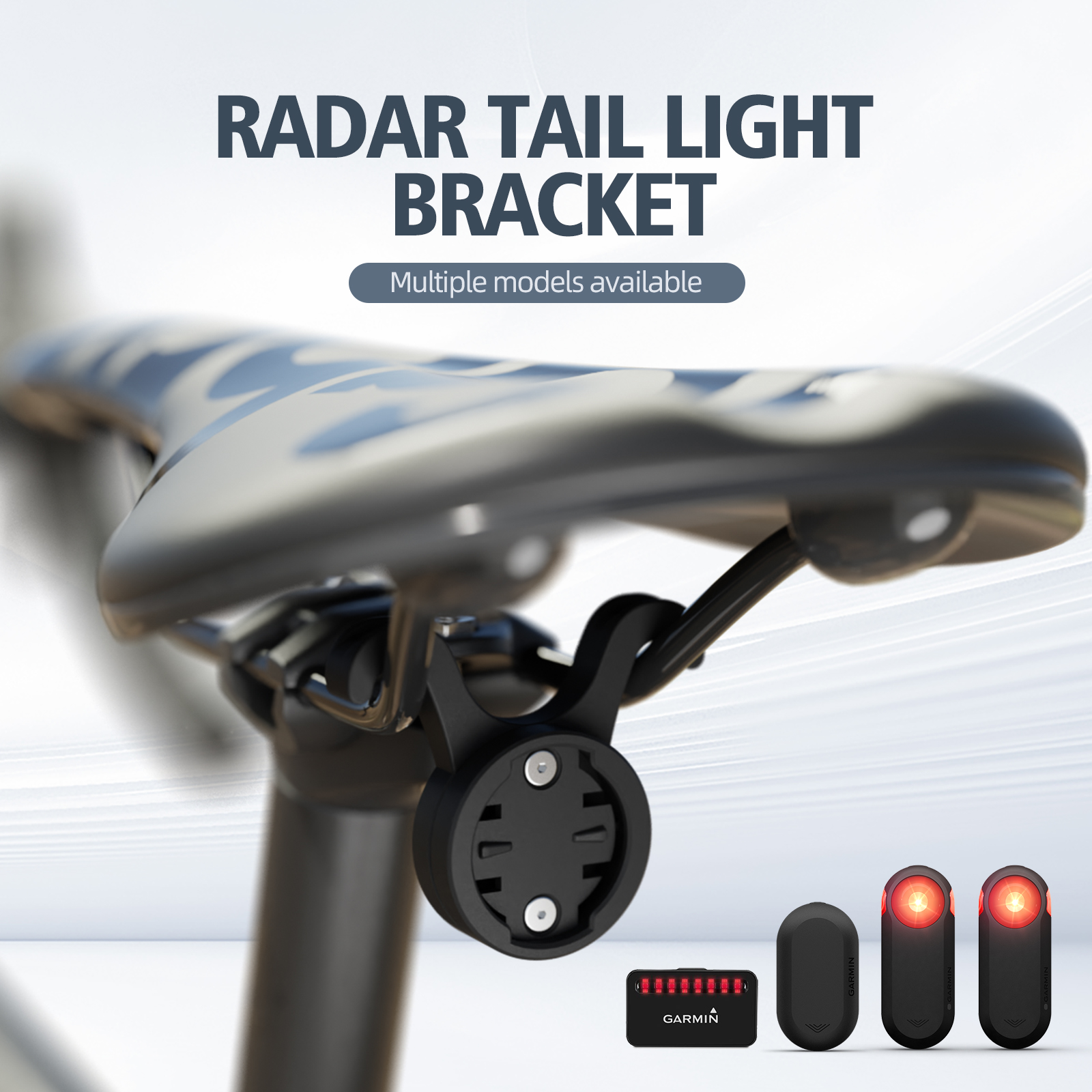 Commuting By Bike - Bike TailLight Bracket Saddle Mount Bicycle