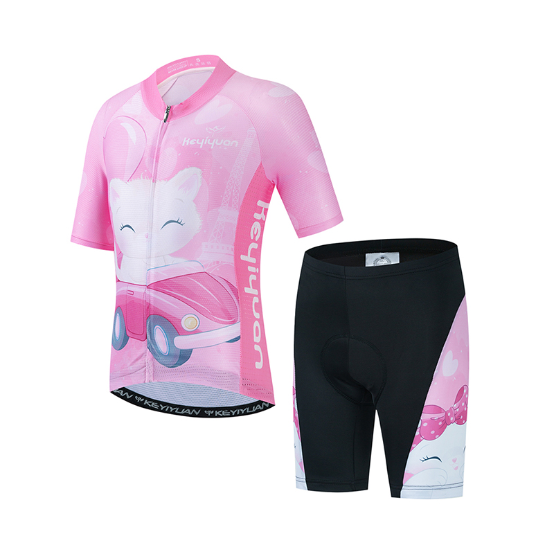 Cycling Commuter Clothing - KEYIYUAN Kids Road Cycling Jersey Set