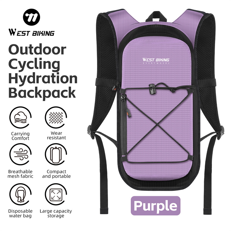 Cycling Commuter Backpack - WEST BIKING Multicolor Cycling Hydration Backpack