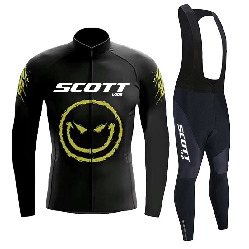 Cycling Commuter Clothing - 2025 Autumn Cycling Jersey Bib Pants