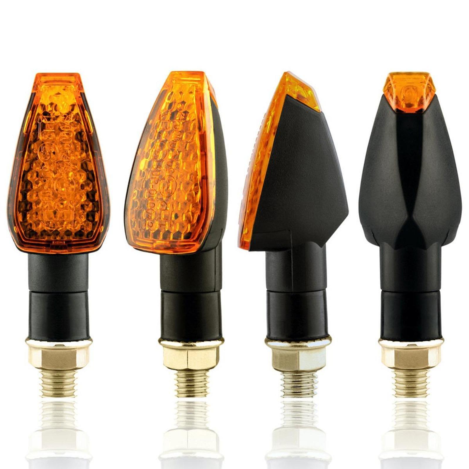 Bike Light Front Rear - 14 LED Motorcycle Turn Signal Lights