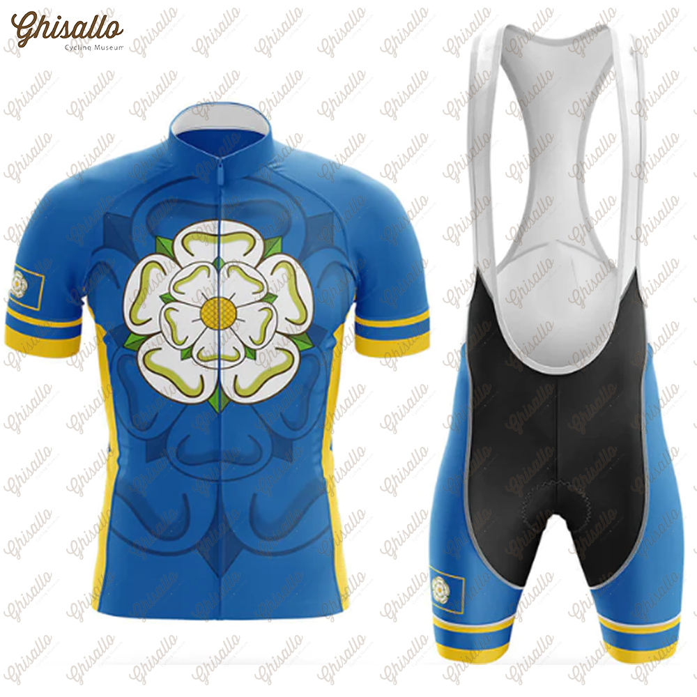 Cycling Commuter Clothing - Yorkshire Cycling Jersey Set for Men,