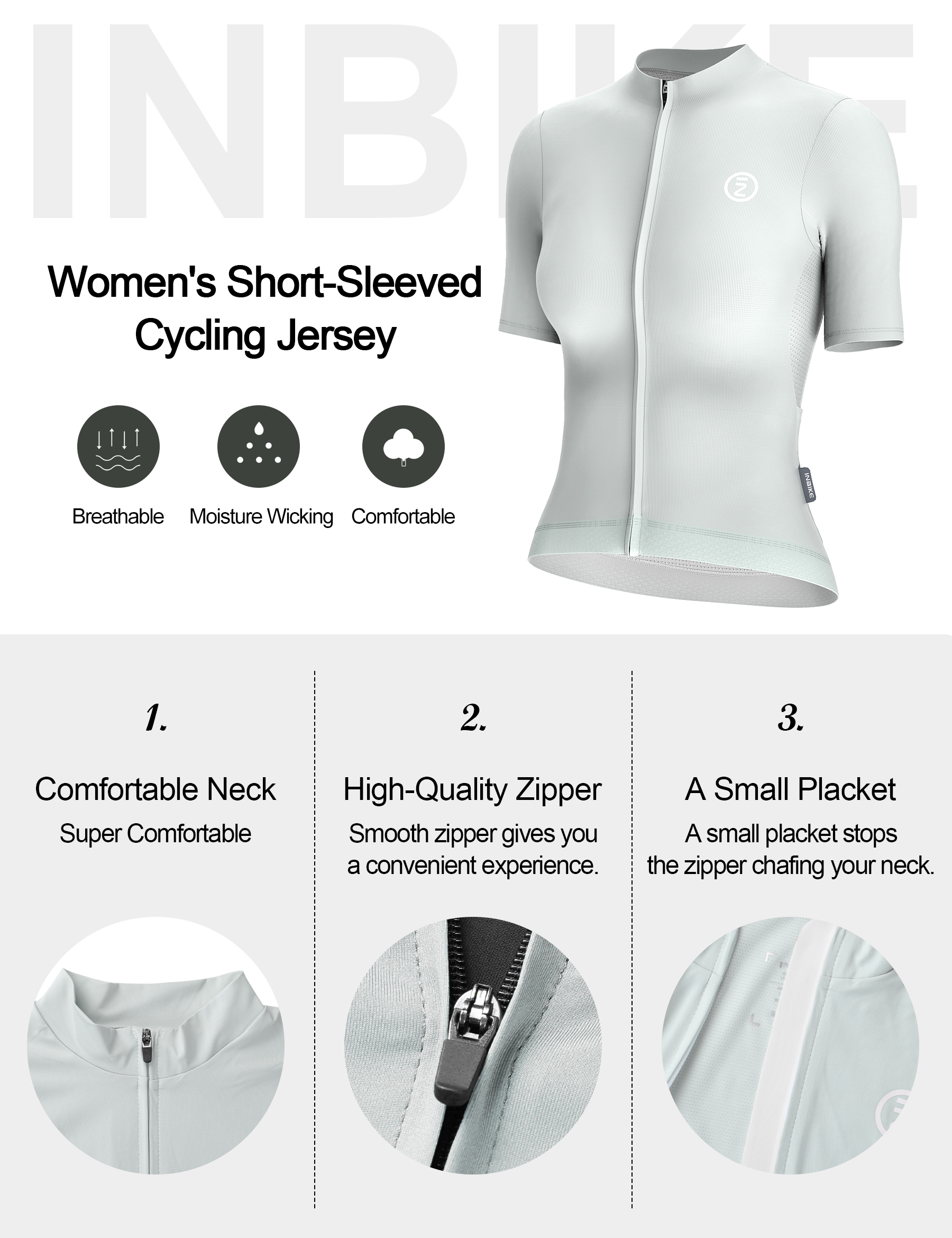 INBIKE Women's Cycling Jersey  - Cycling Commuter Clothing 评论和价格
