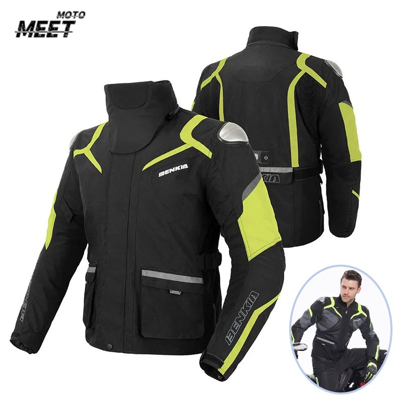 Motorcycle Jacket Cold-proof W - Cycling Commute Jacket 评论和价格