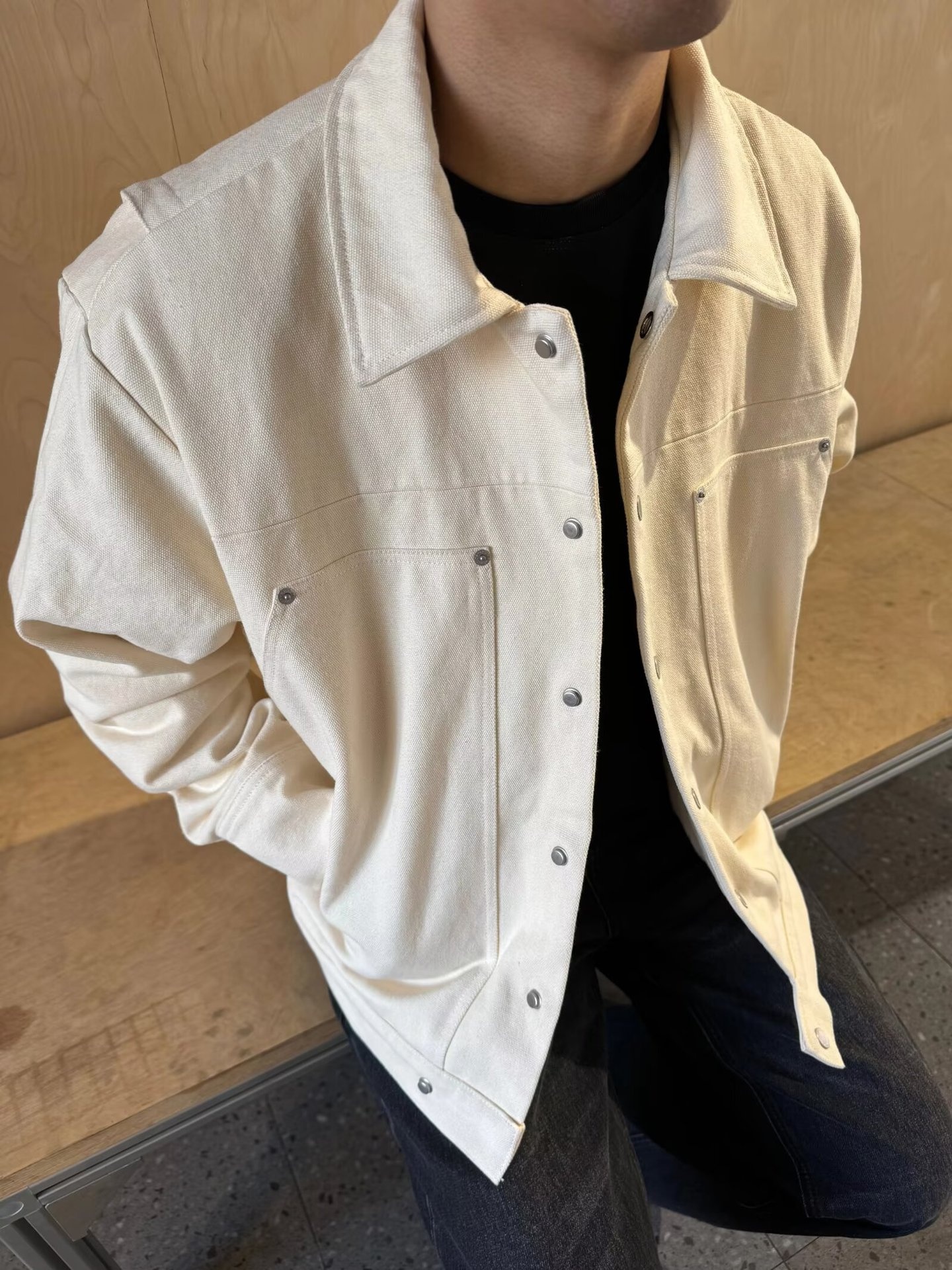 Mens Jacket Coat Y2K Phosphore - Cycling Commute Jacket 评论和价格