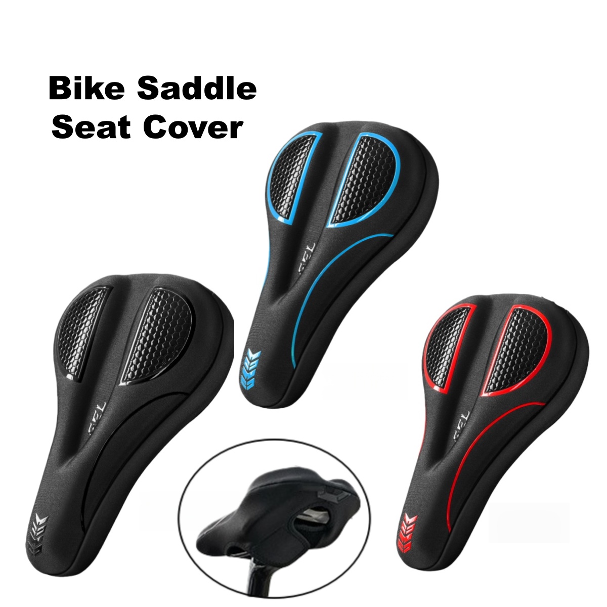 Bike Seat Cushion Gel Padded S - Commuting By Bike 评论和价格