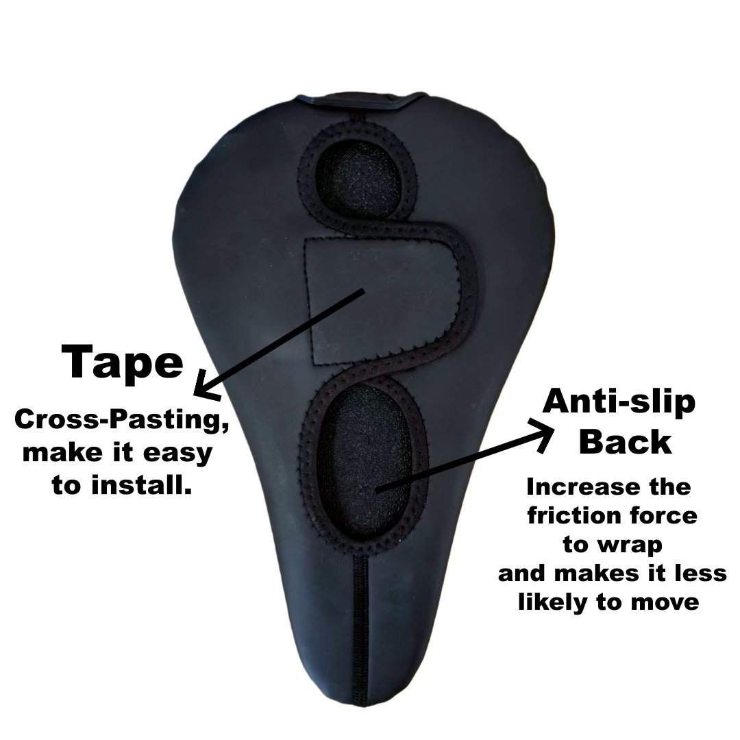 Bike Seat Cushion Gel Padded S - Commuting By Bike 评论和价格