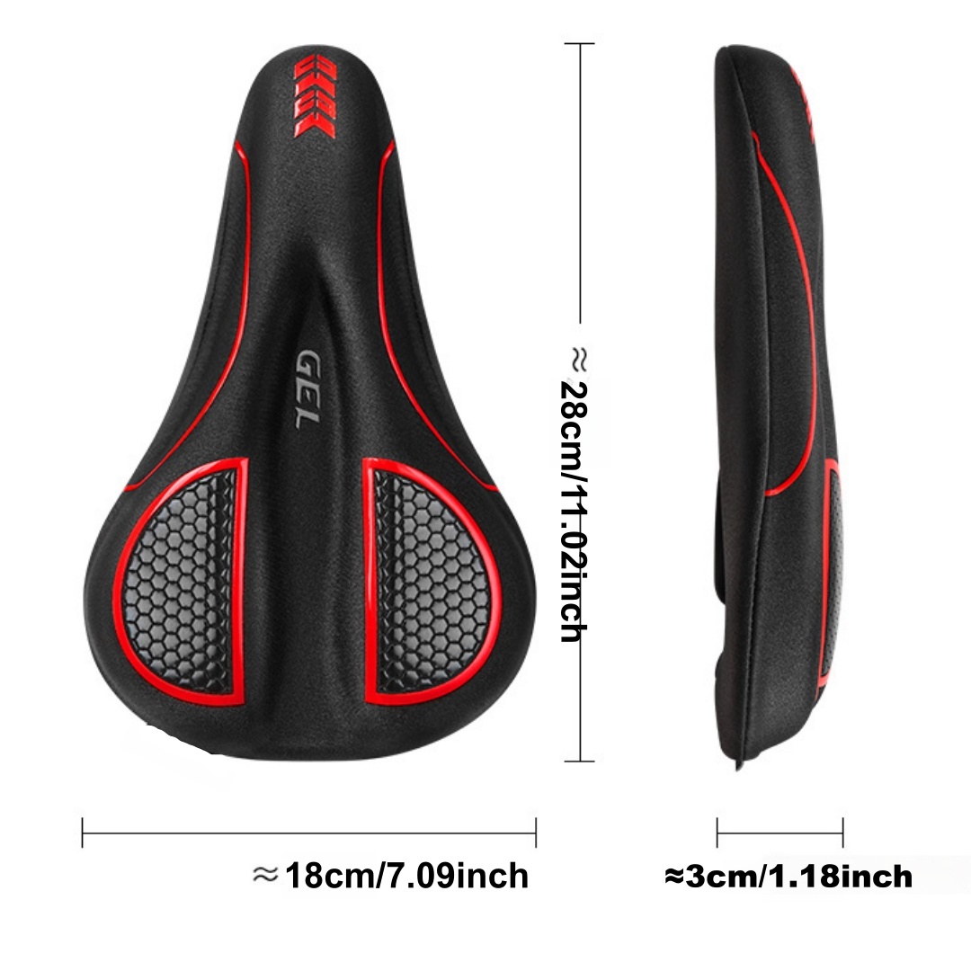 Bike Seat Cushion Gel Padded S - Commuting By Bike 评论和价格
