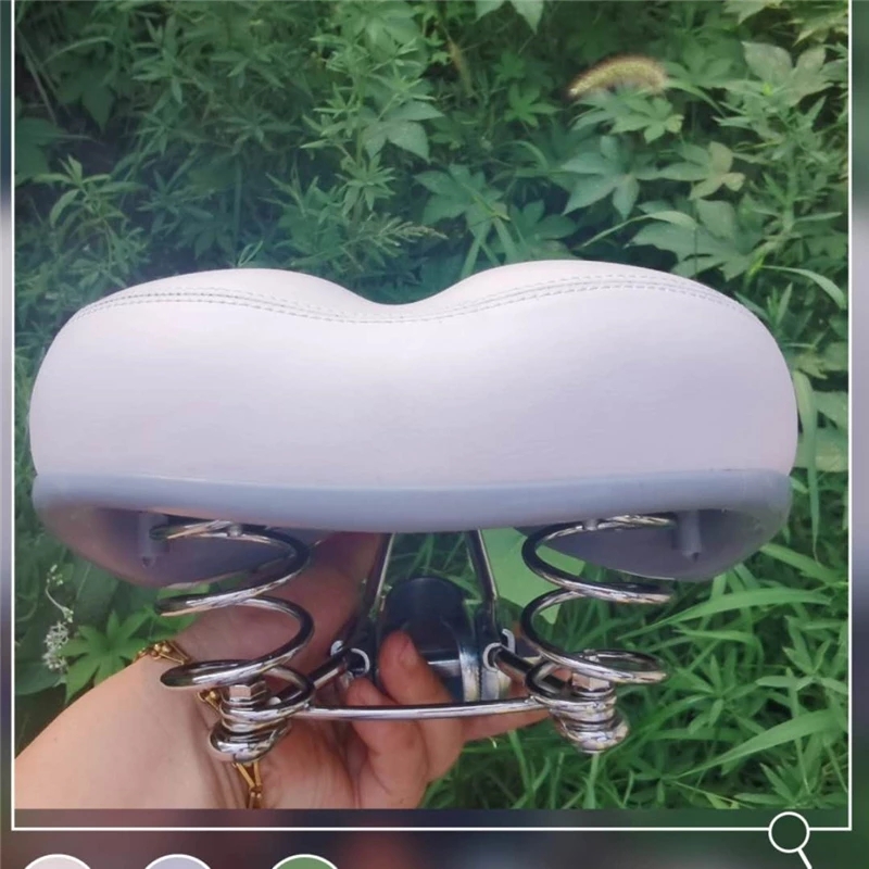 Bicycle Saddle White Color Wit - Cycling In City 评论和价格