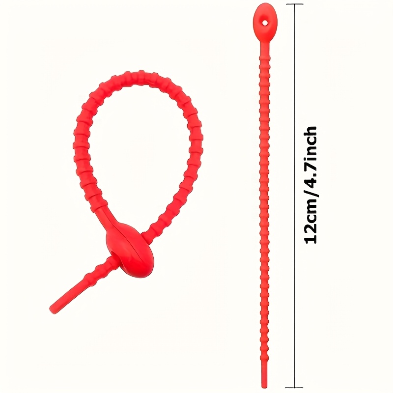 Silicone Cable Ties, 30PCS Reu - Cable Lock Flexible 评论和价格