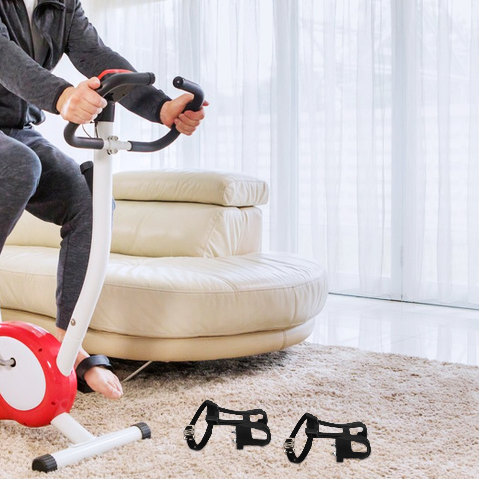 2Pcs Fixed Gear Bike Pedal Toe - Cycling In City 评论和价格