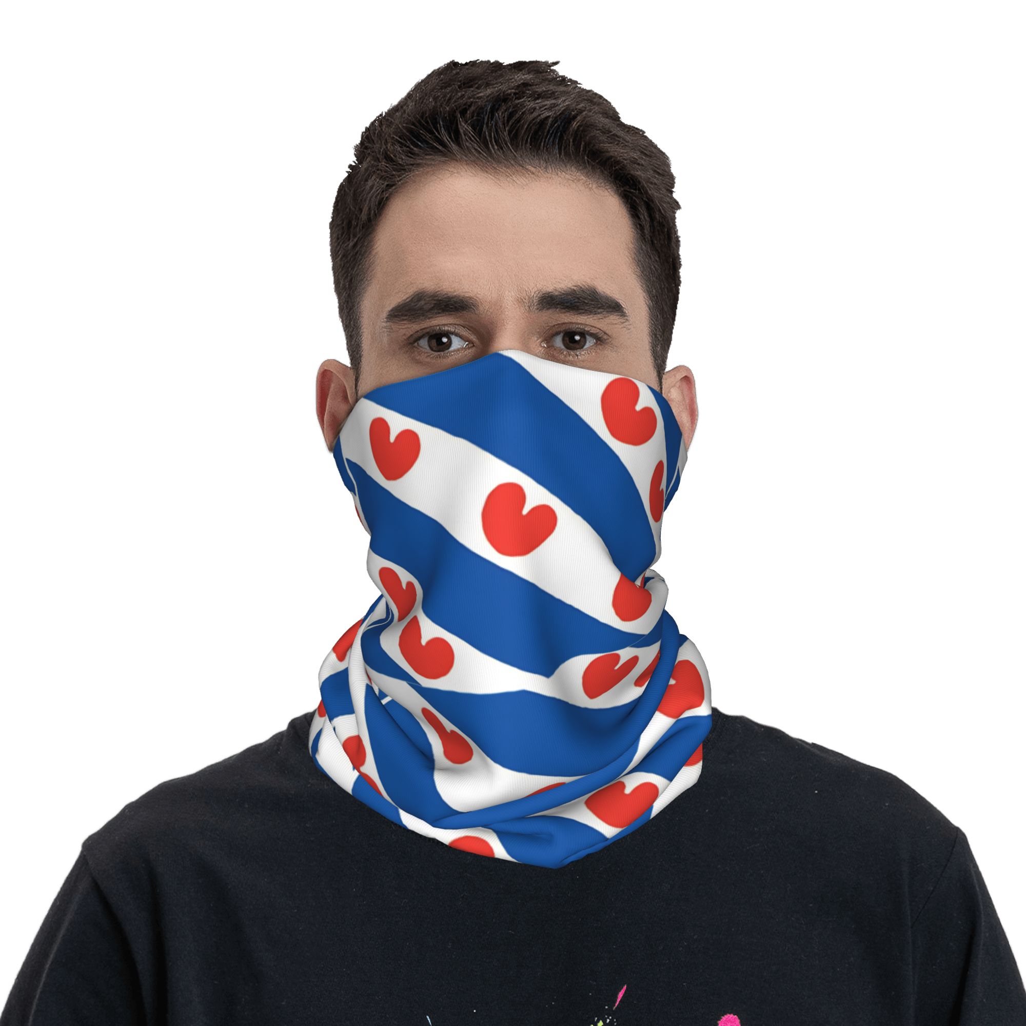 Friesland Flag Bandana  Vintag - Commuting By Bike 评论和价格