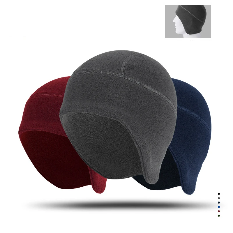 Fleece Earflap Hat Cycling Aut - Winter Cycling Commute 评论和价格