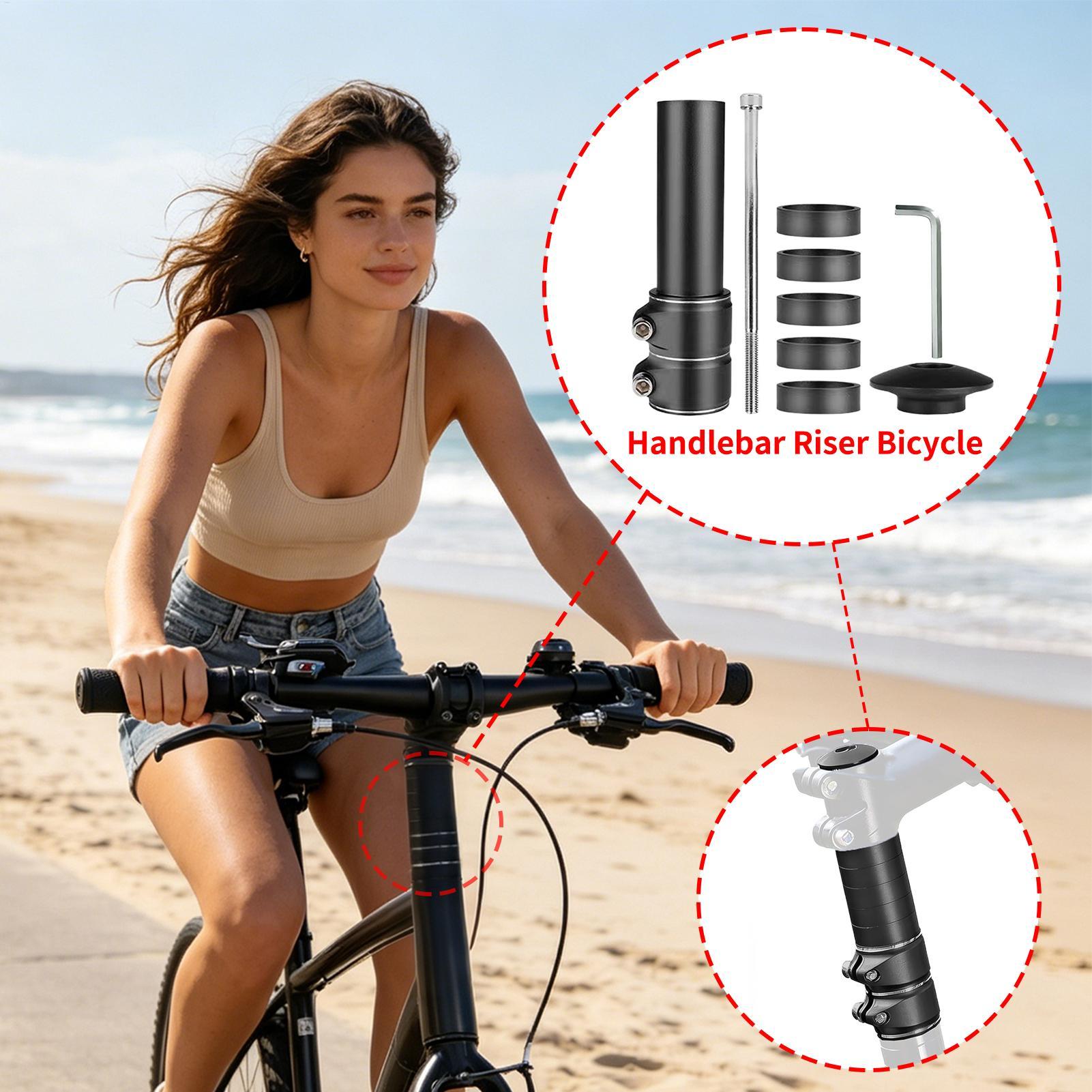 Handlebar Risers Adjustable Al - Cycling In City 评论和价格