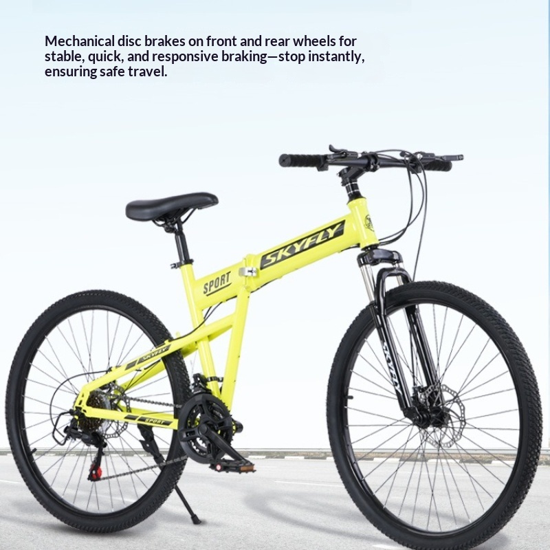 Folding Mountain Bike Portable - Cycling Commute Speed 评论和价格