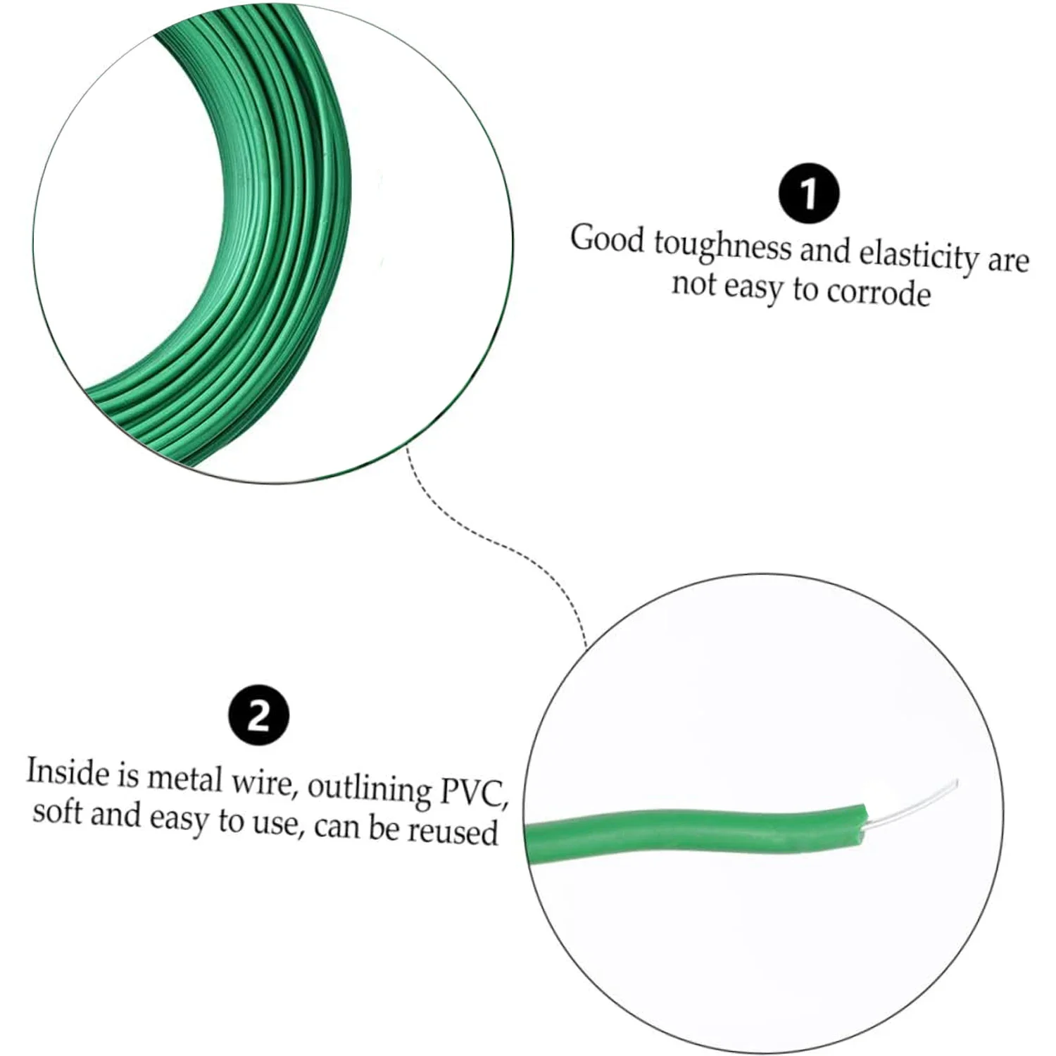 5/8/10m Reusable Plant Support - Cable Lock Flexible 评论和价格