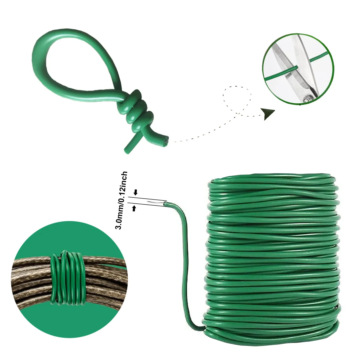 5/8/10m Reusable Plant Support - Cable Lock Flexible 评论和价格