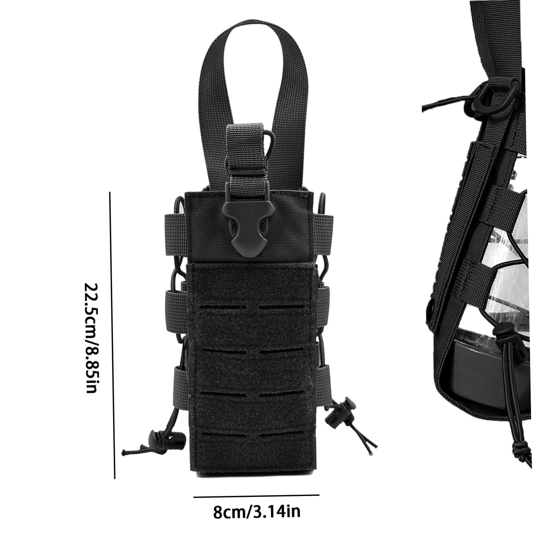1000D Molle Water Bottle Holde - Cycling Commuter Backpack 评论和价格