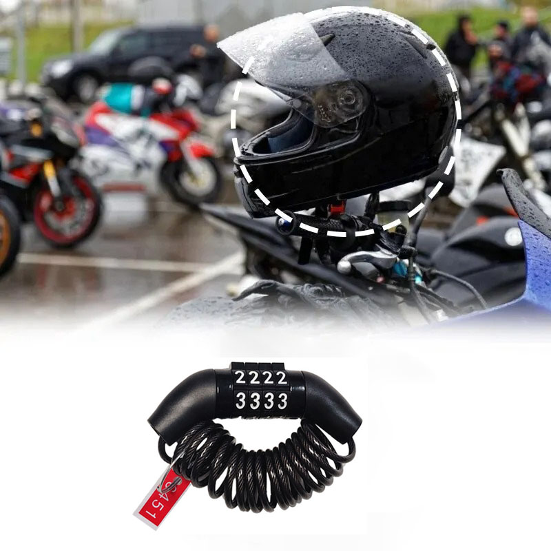 Motorcycle Bicycle Anti-Theft  - Chain Lock Combination 评论和价格