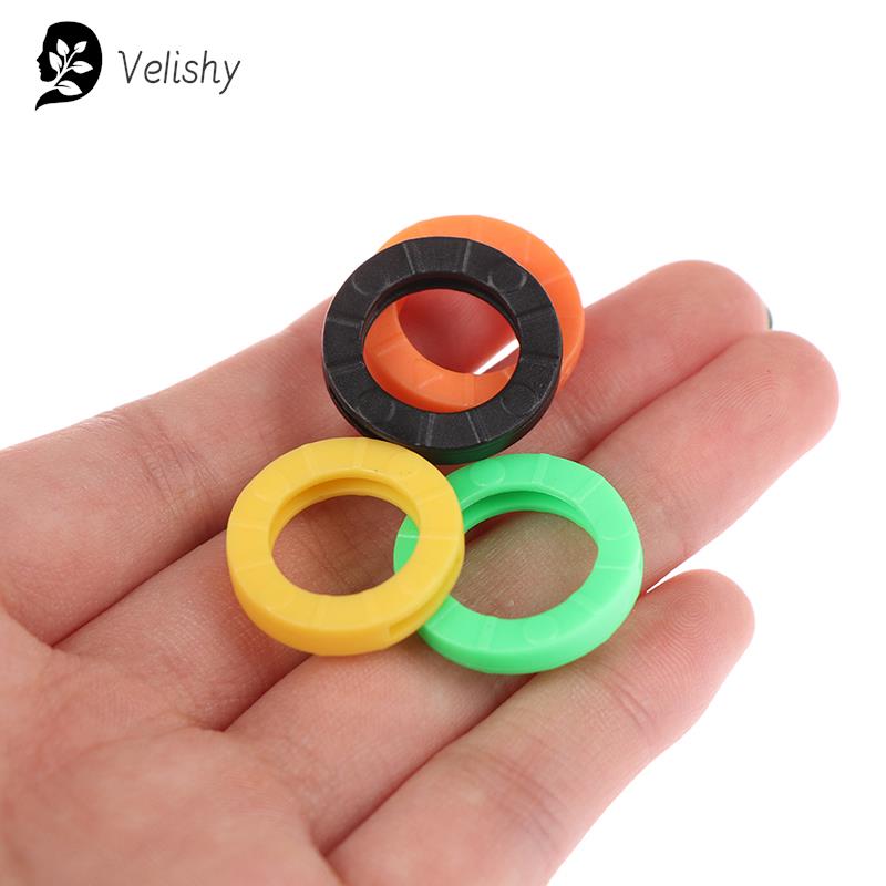 32pcs Mixed Color Hollow Rubbe - Chain Lock Combination 评论和价格