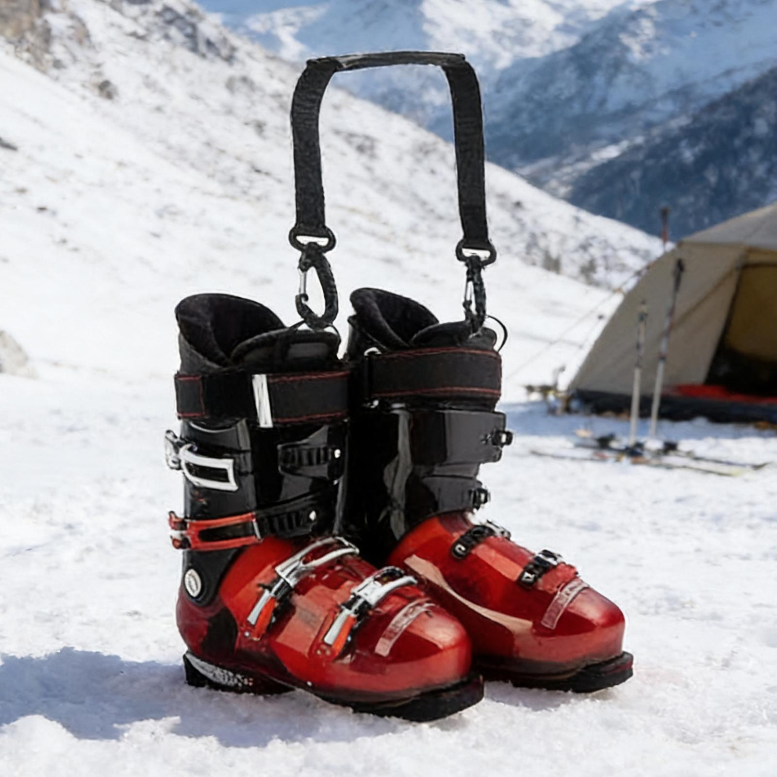 Ski Boot Straps For Carrying W - Winter Cycling Commute Gear 评论和价格