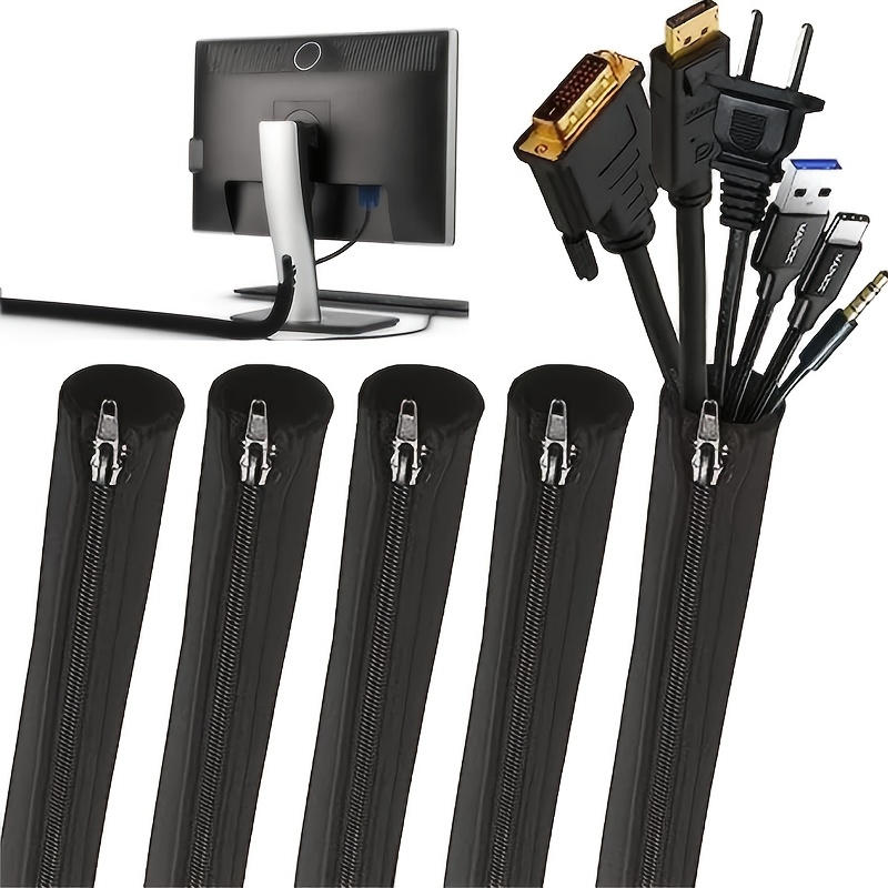 1/2/4 PCS Flexible Cable Manag - Cable Lock Flexible 评论和价格
