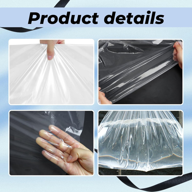 5/10PCS Pe Clear Dustproof Sto - Cycling Commute Bag 评论和价格
