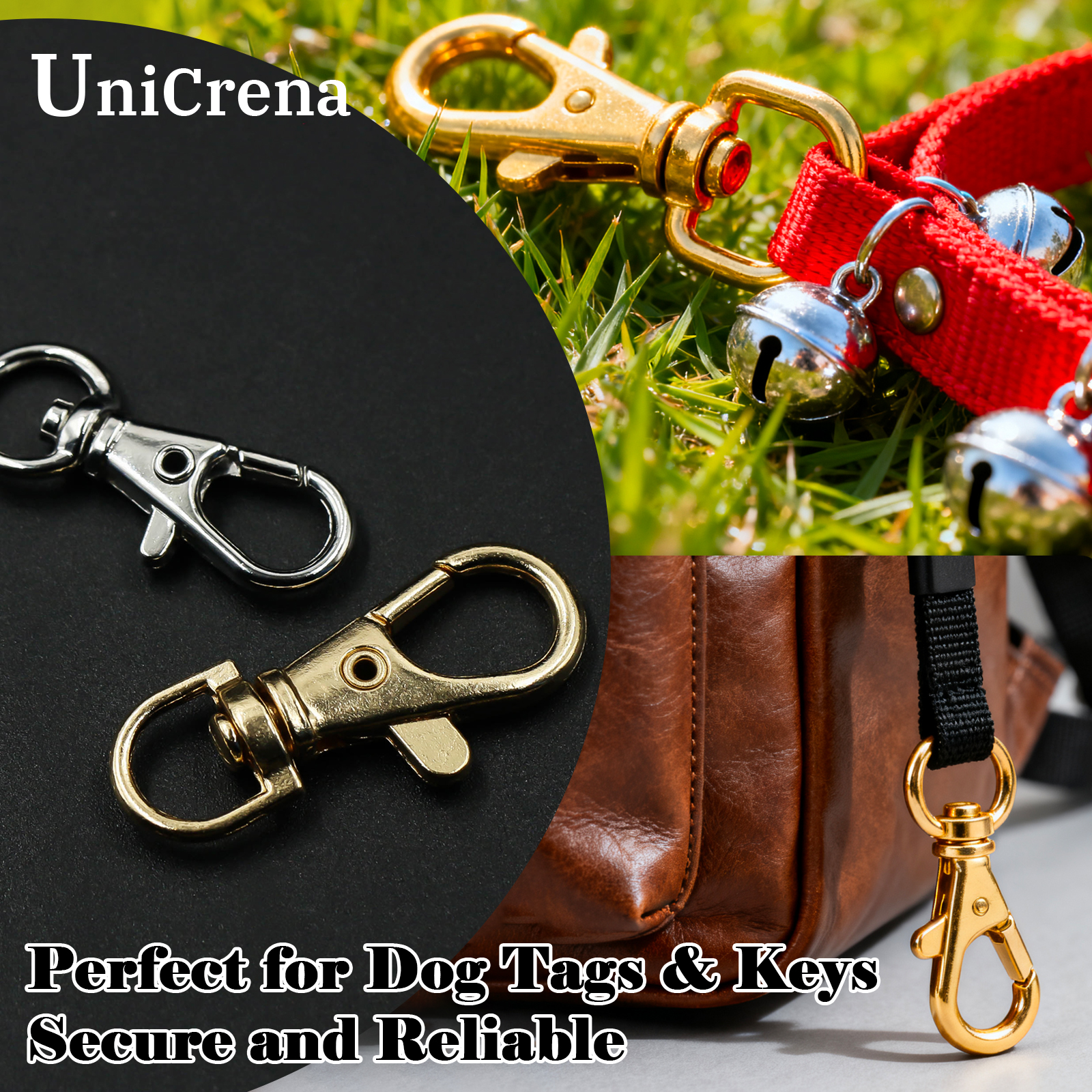 UniCrena Swivel Snap Hooks Lob - Chain Lock Combination 评论和价格