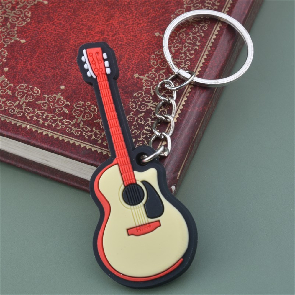 Cute Musical Instrument Keycha - Chain Lock Combination 评论和价格