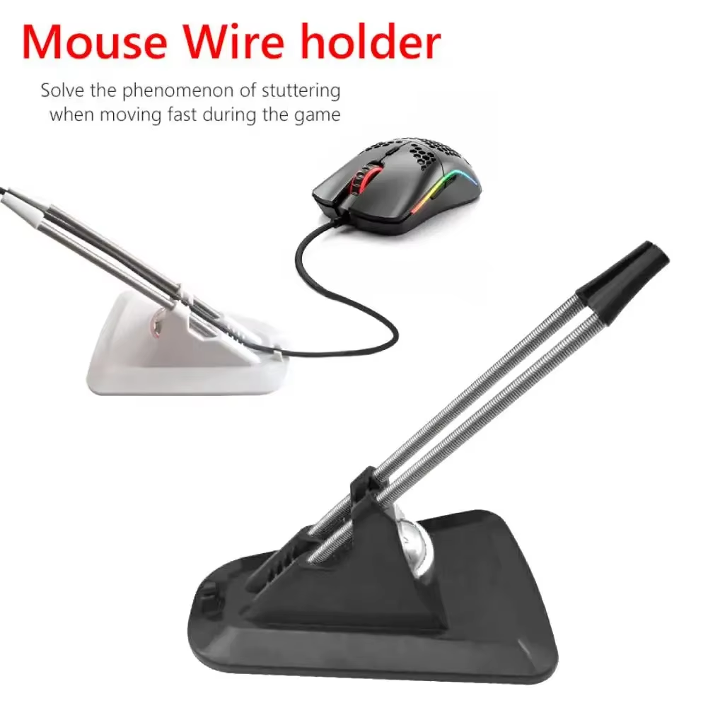 Mouse Cable Holder Computer PC - Cable Lock Flexible 评论和价格