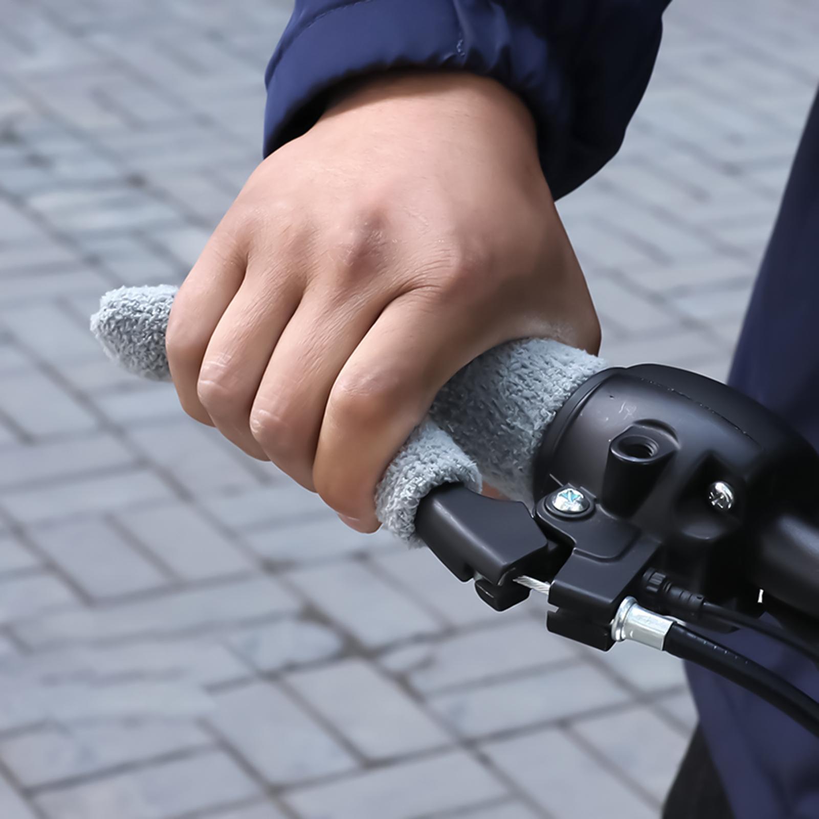 Motorcycle Handle Grip Covers  - Winter Cycling Commute 评论和价格
