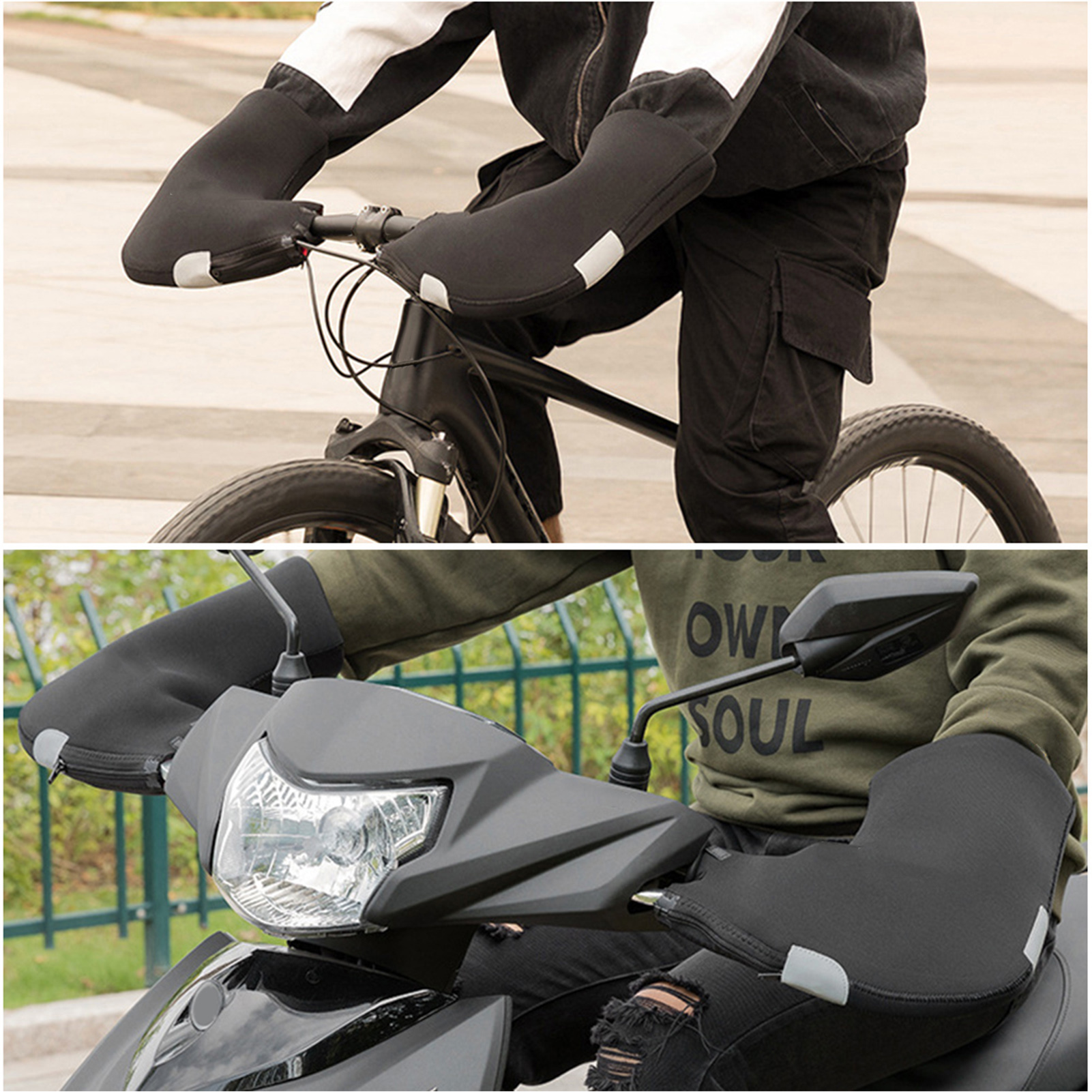 Winter Bicycle Handlebar Warm  - Winter Cycling Commute 评论和价格