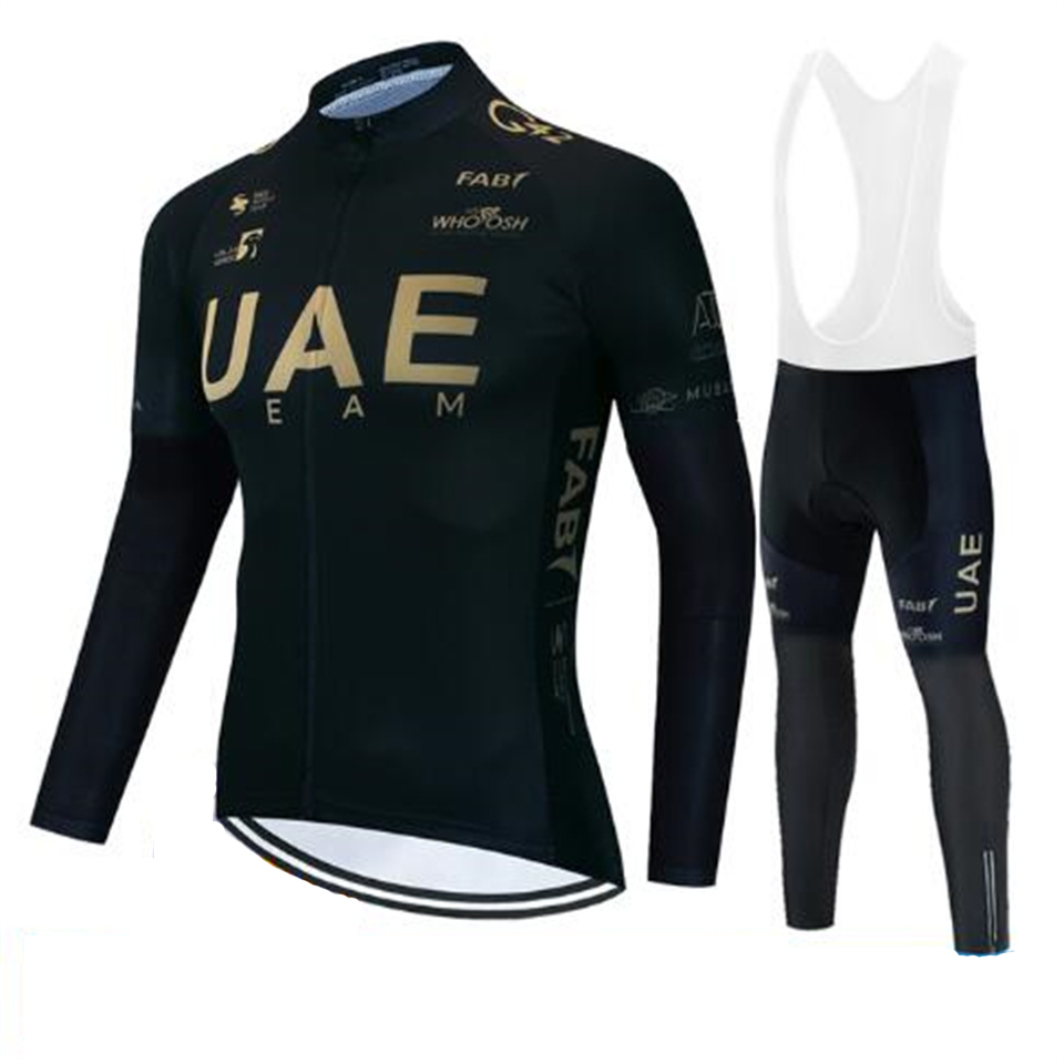 Uae Team Autumn Cycling Jersey - Cycling Commuter Clothing 评论和价格
