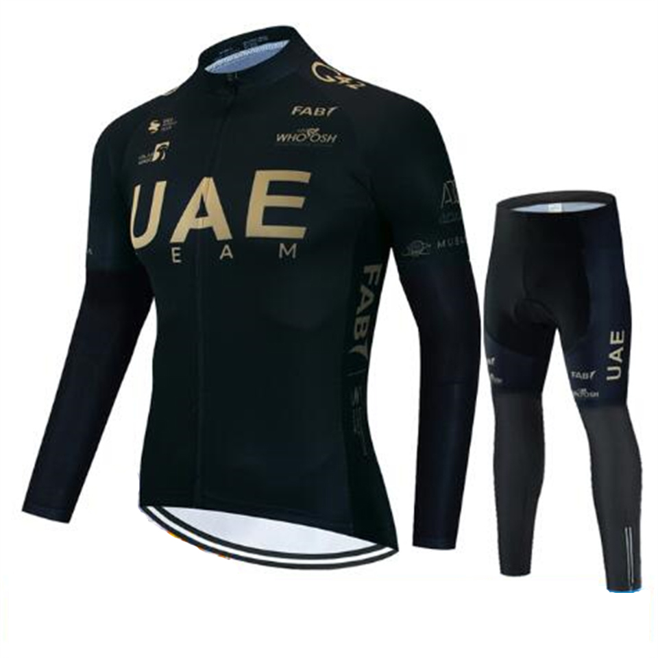 Uae Team Autumn Cycling Jersey - Cycling Commuter Clothing 评论和价格