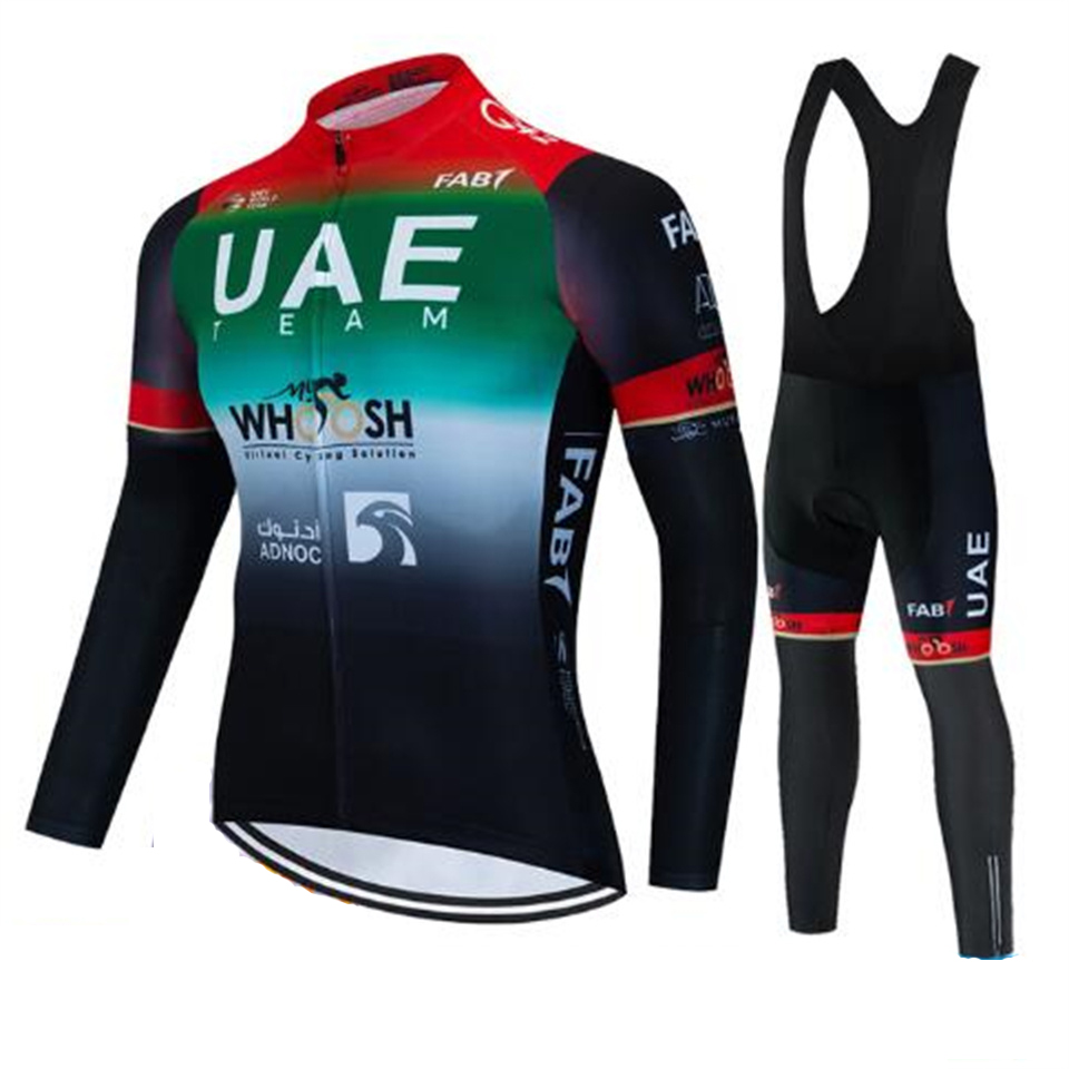Uae Team Autumn Cycling Jersey - Cycling Commuter Clothing 评论和价格