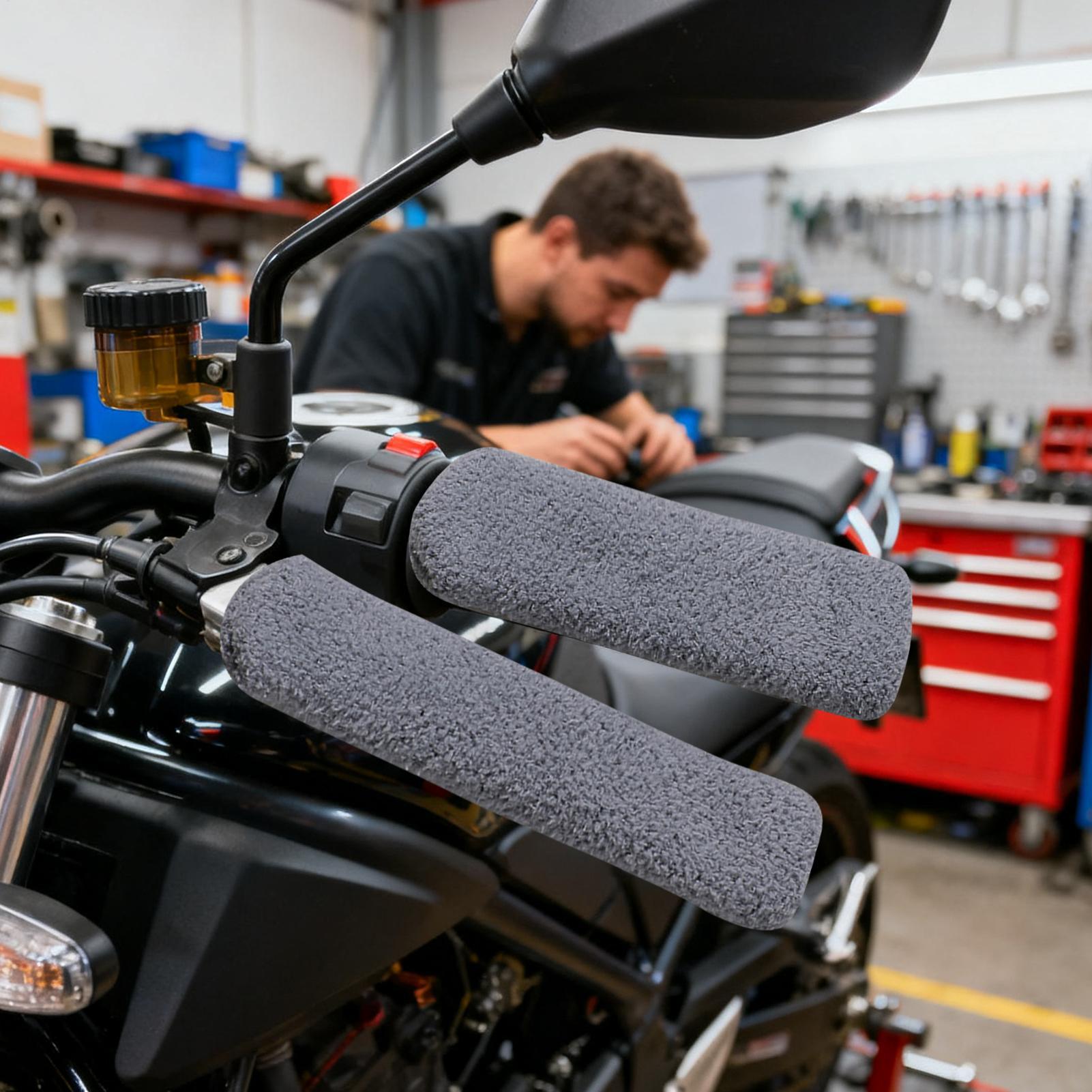 Motorcycle Handlebar Covers St - Winter Cycling Commute 评论和价格