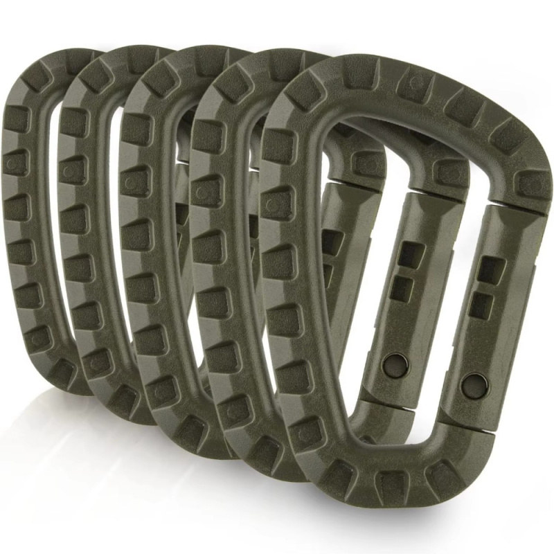 2/5/16Pcs Tactical Carabiner S - Chain Lock Combination 评论和价格