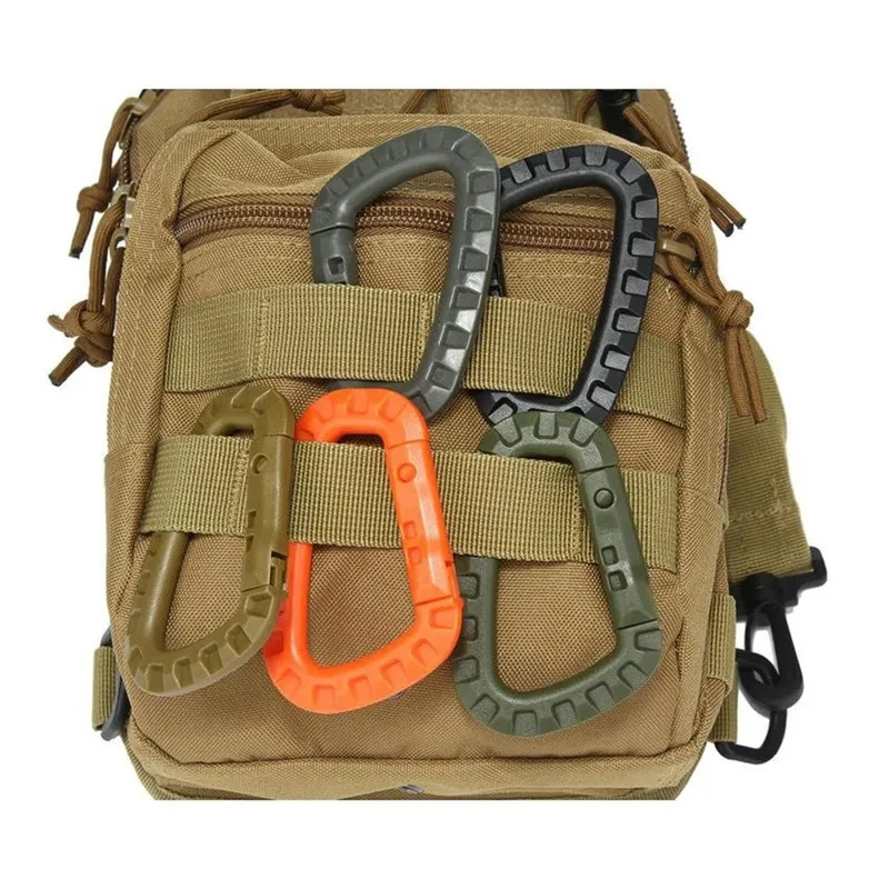 2/5/16Pcs Tactical Carabiner S - Chain Lock Combination 评论和价格