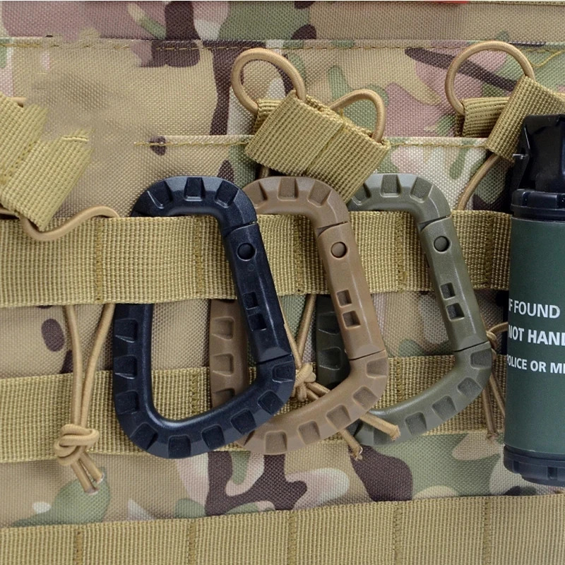 2/5/16Pcs Tactical Carabiner S - Chain Lock Combination 评论和价格