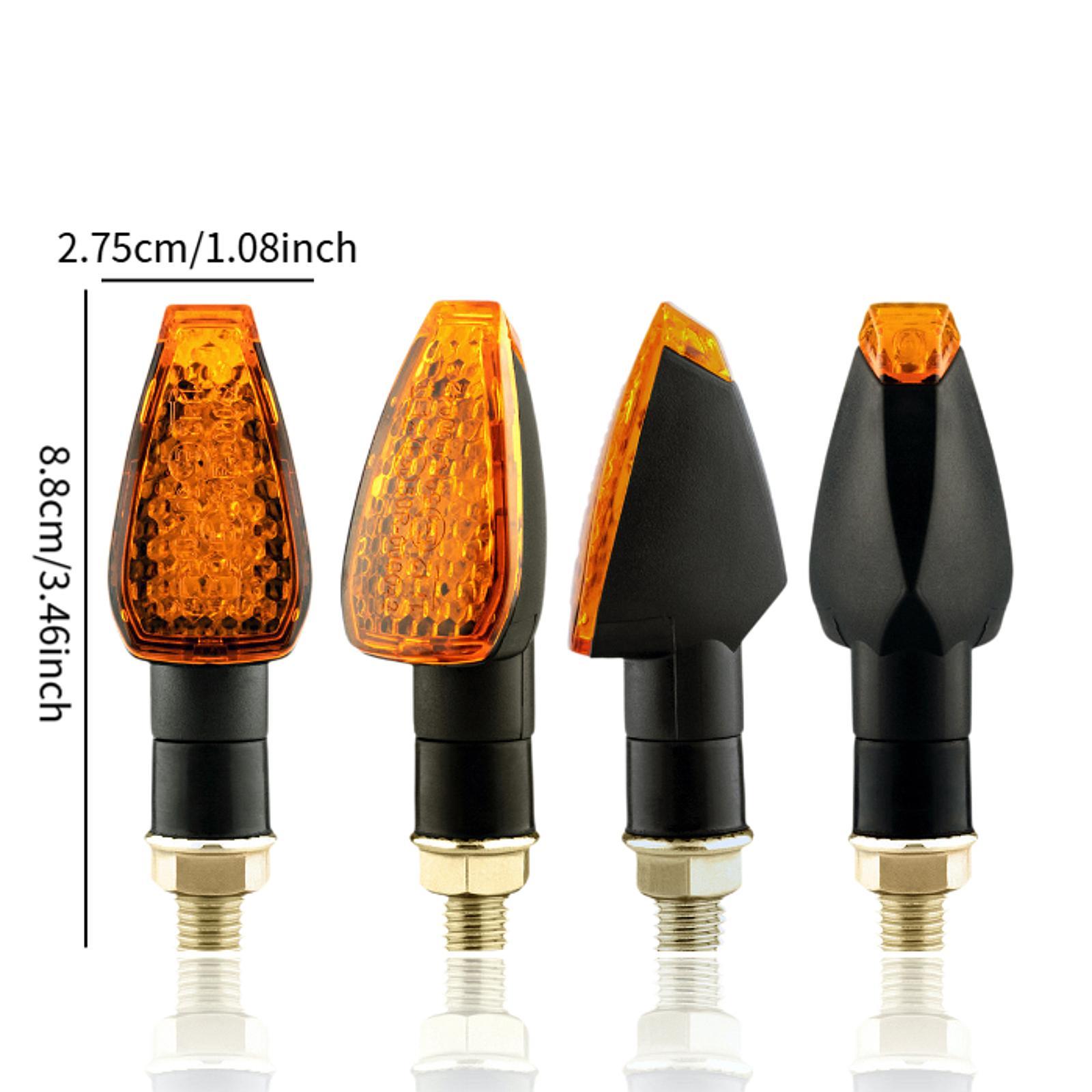 14 LED Motorcycle Turn Signal  - Bike Light Front Rear 评论和价格
