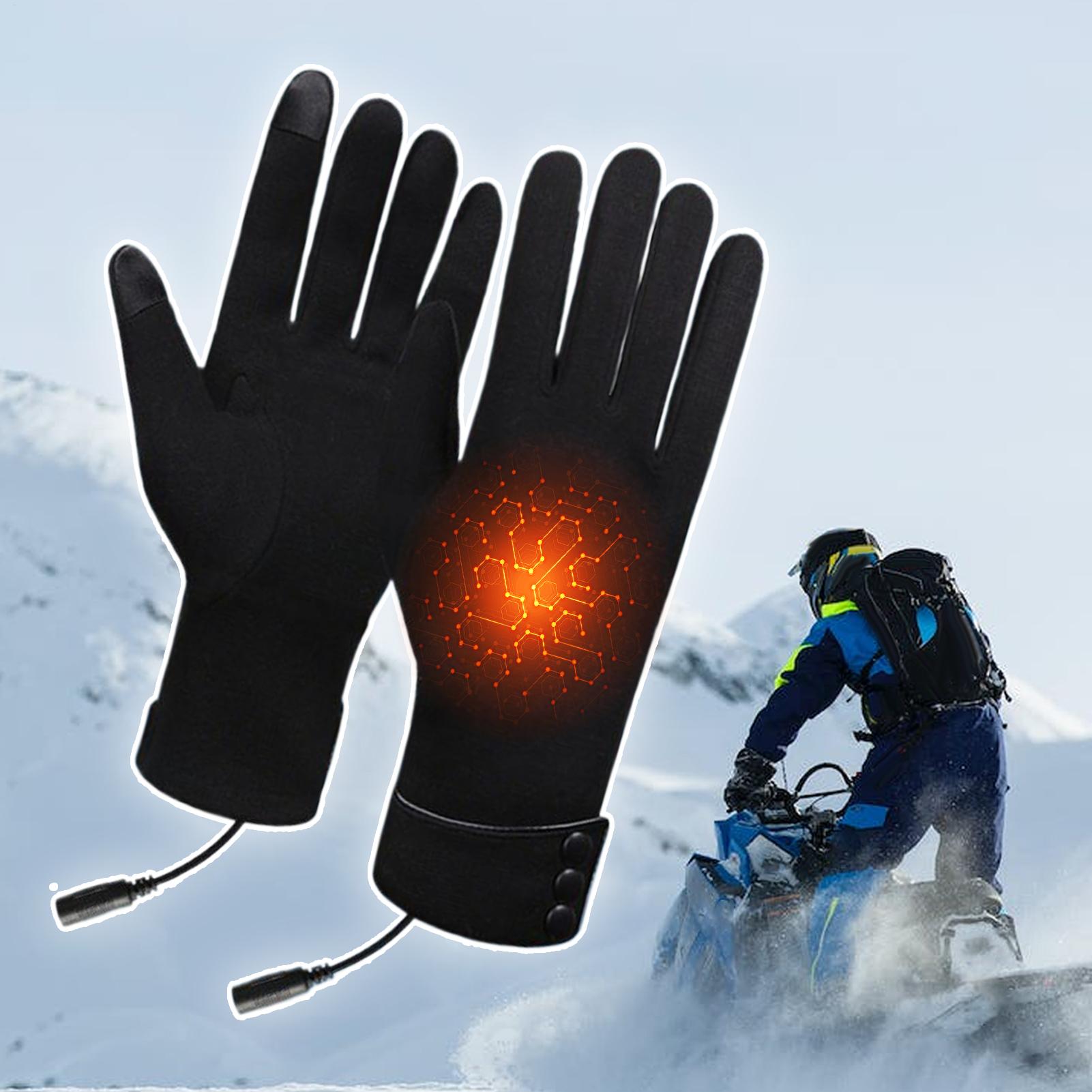 Heating Gloves 3-level USB Win - Winter Cycling Commute 评论和价格